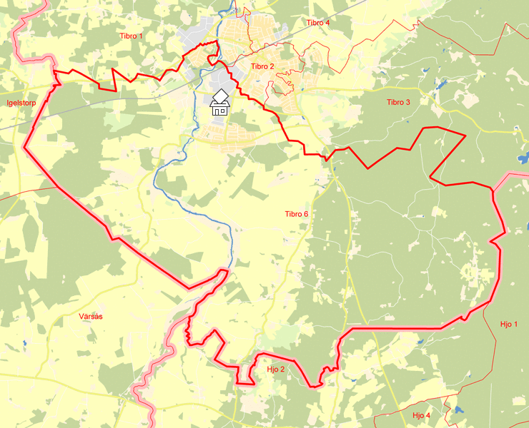 Karta över Tibro 6