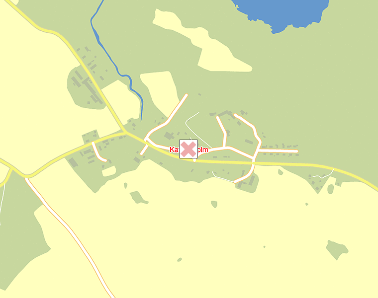 Karta över Katrineholm
