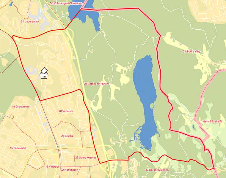 Karta över 29 Berghem/Polhem