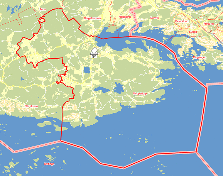 Karta över Koppartorp