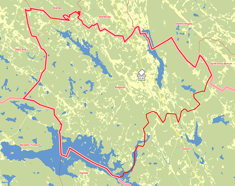 Karta över Ringarum
