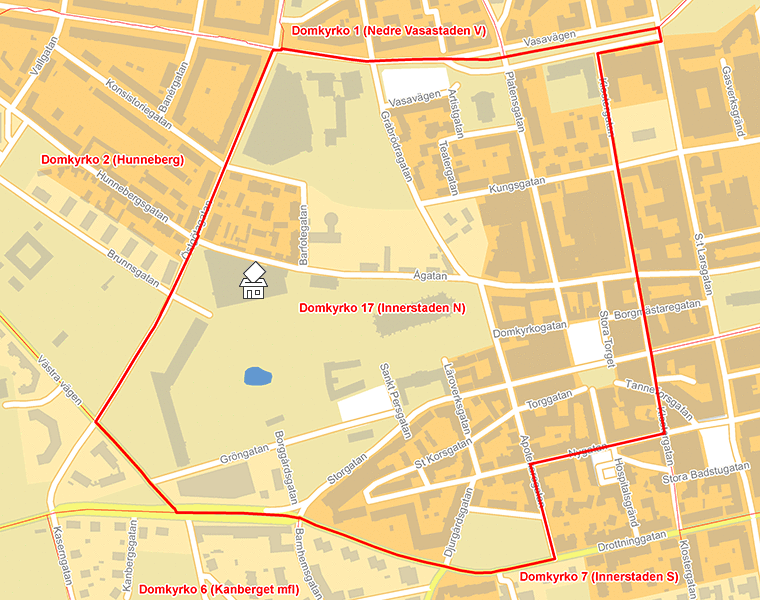 Karta över Domkyrko 17 (Innerstaden N)