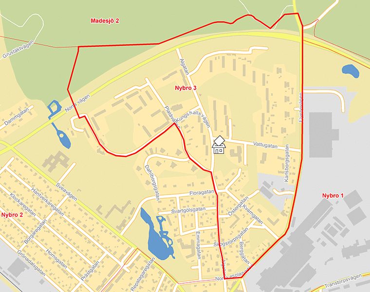 Karta över Nybro 3