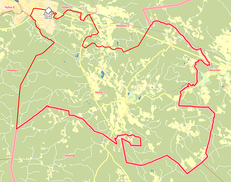 Karta över Nybro 7
