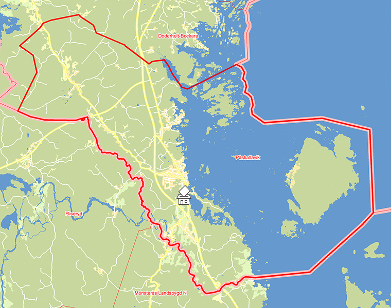 Karta över Påskallavik
