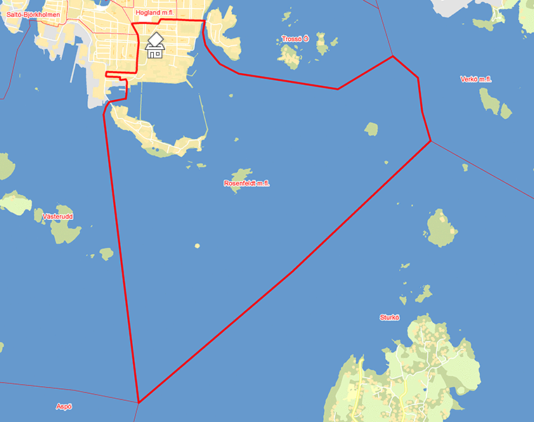 Karta över Rosenfeldt m.fl.