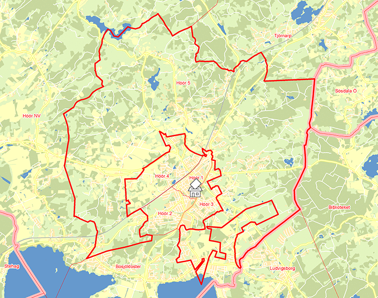 Karta över Höör 5