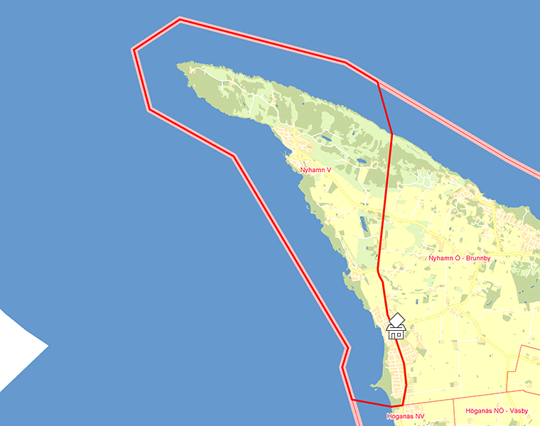 Karta över Nyhamn V
