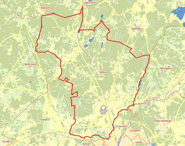 Karta över Vankiva