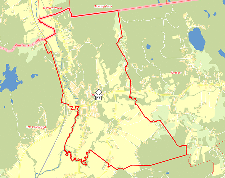 Karta över Anneberg
