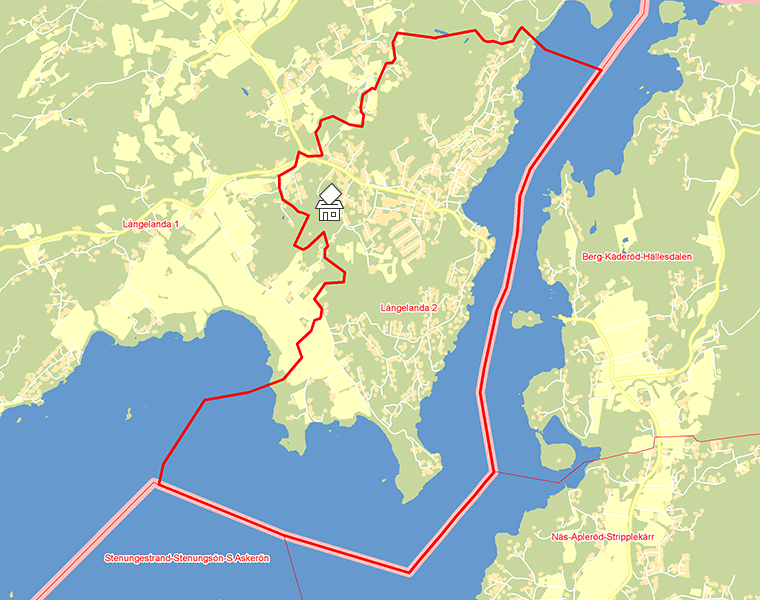 Karta över Långelanda 2