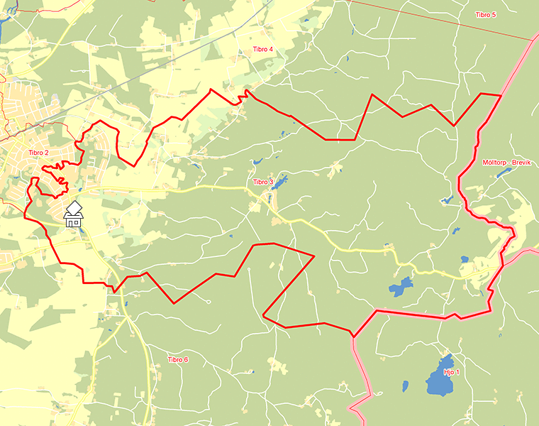 Karta över Tibro 3