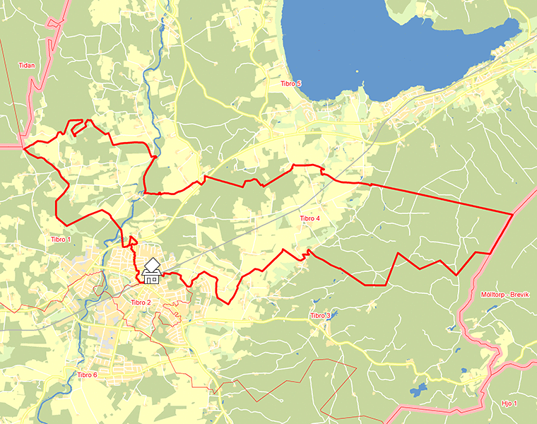 Karta över Tibro 4