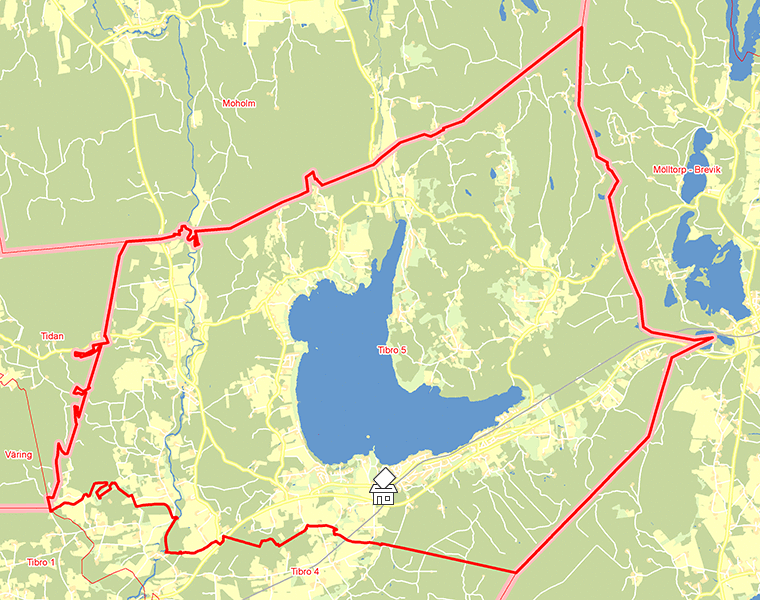 Karta över Tibro 5