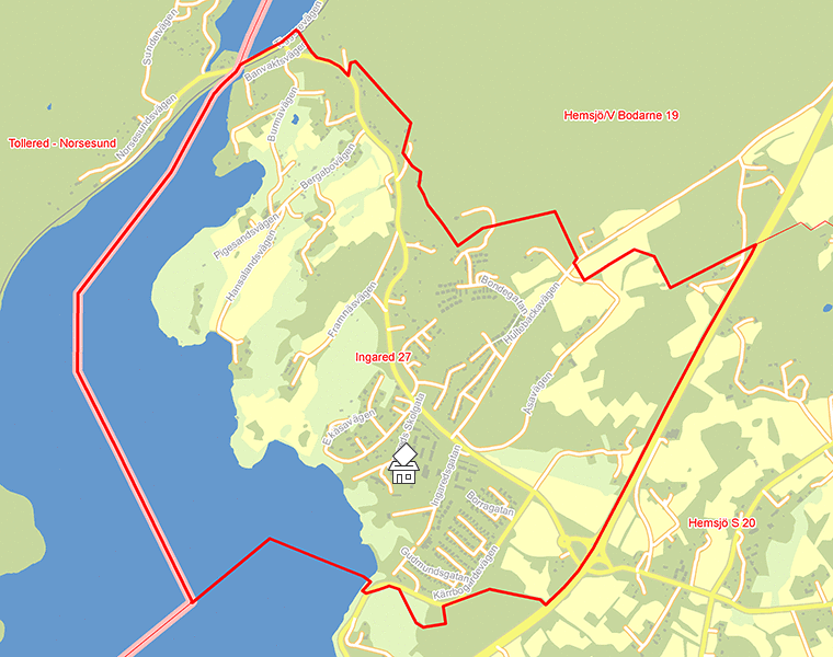 Karta över Ingared 27